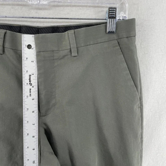 Express Pants Men's Sz 29X34 Stone Gray Extra Slim Stretch Midrise Dress Pants - Picture 4 of 10